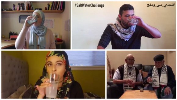 De nombreux internautes ont participé depuis une semaine au "Salt Water Challenge"