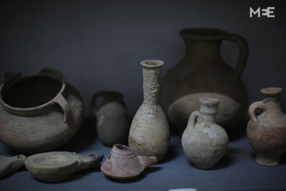 Poteries typiques de l'époque gréco-romaine (Mohammad Assad/MEE) 