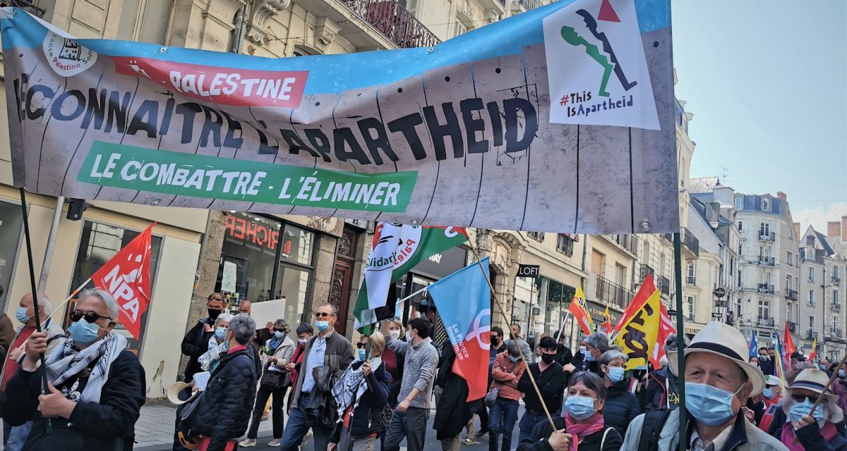 L'AFPS lors de la manifestation du 1er mai à Angers Association
